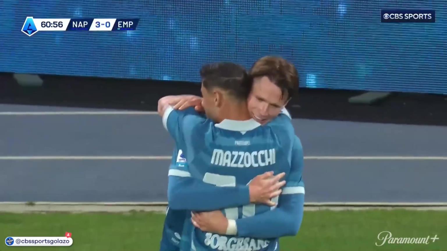 無(wú)敵雙響炮！麥克托米奈甩頭破門梅開(kāi)二度！盧卡庫(kù)傳中送助攻！